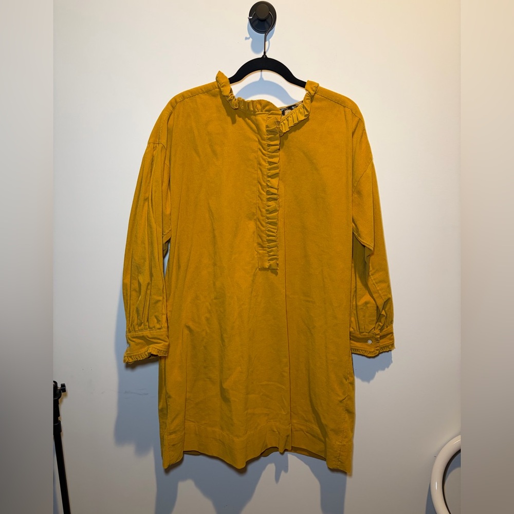 ANN MASHBURN Nicky Popover corduroy dress
